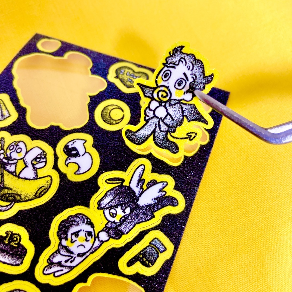 月へ連れてってシールシート