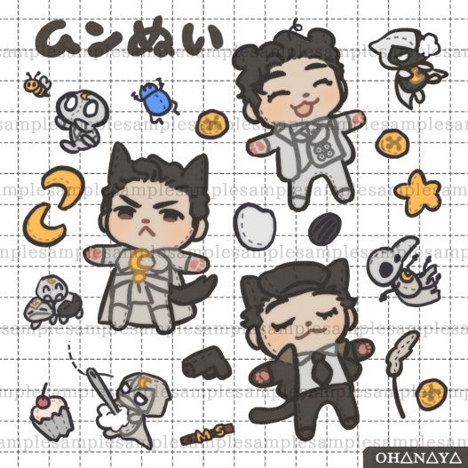 ムンぬいシールシート（再販）