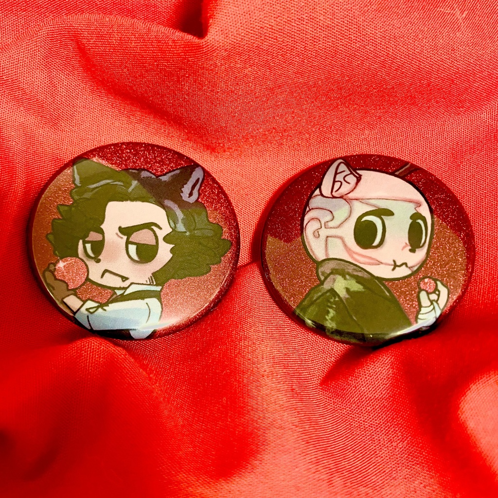 缶バッジ2種+シールセット