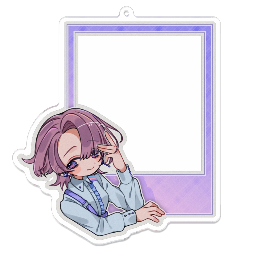 有村麻央といっしょチェキ風アクキー