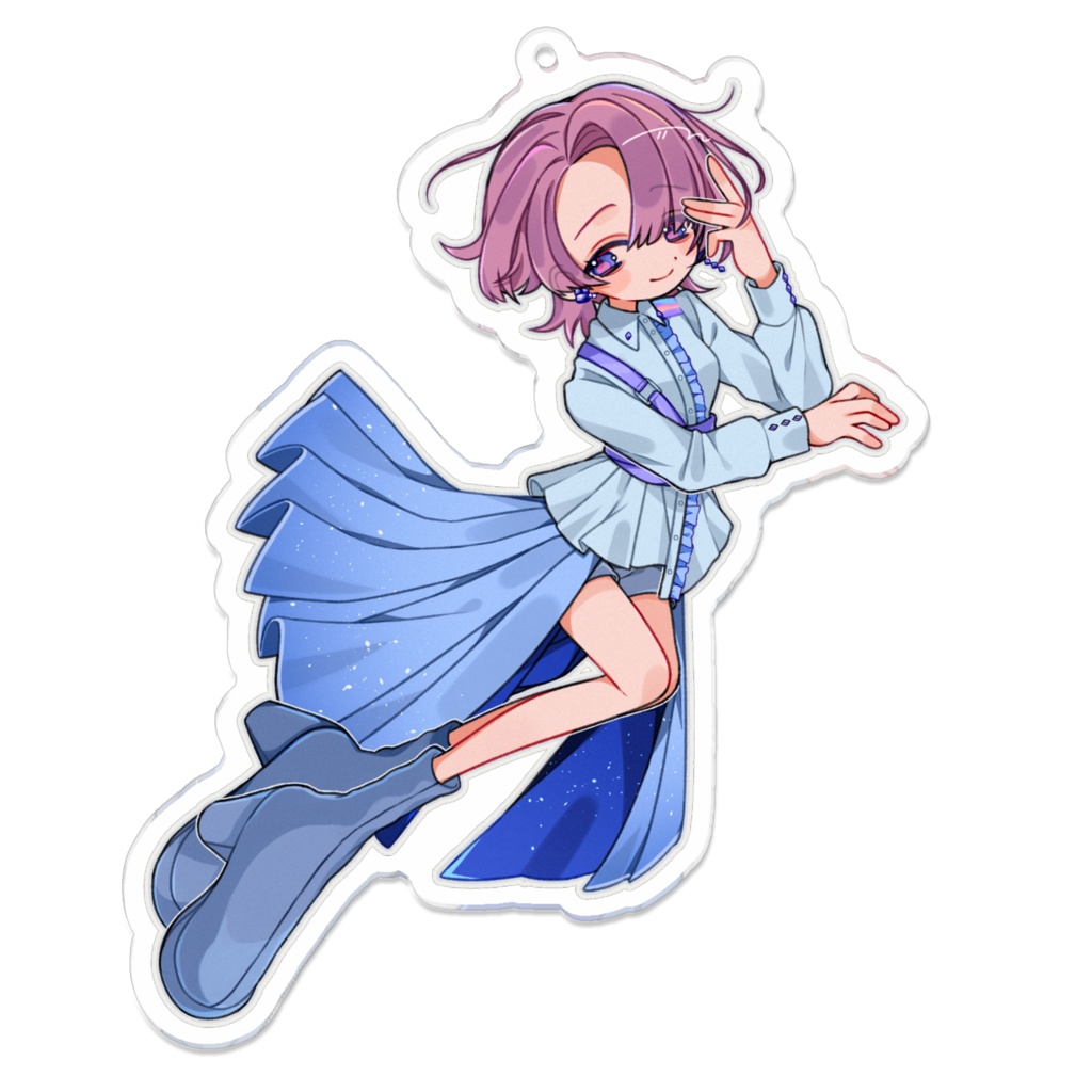 有村麻央 Fluorite衣装 おおきめアクキー