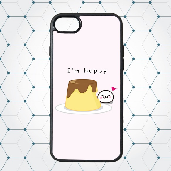 なぞたま iphoneケース (プリン)