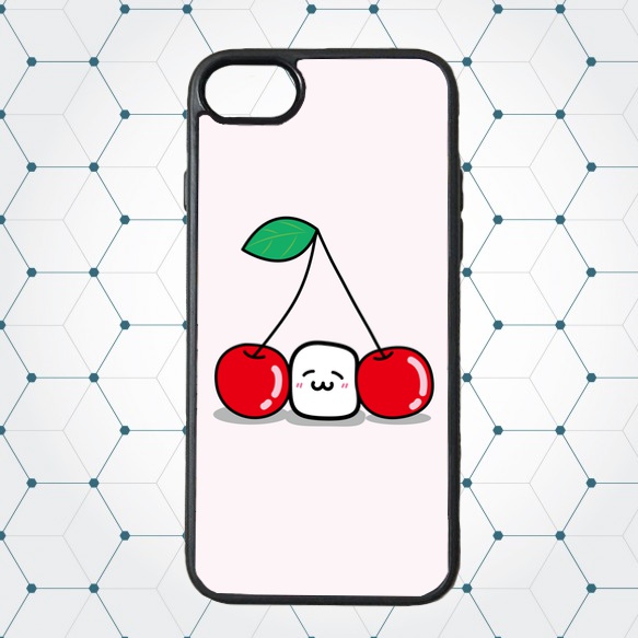 なぞたま iphoneケース (さくらんぼ)