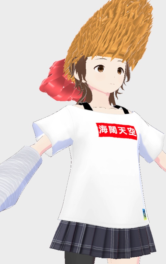 エビフライ　VRoid　男女兼用　前髪