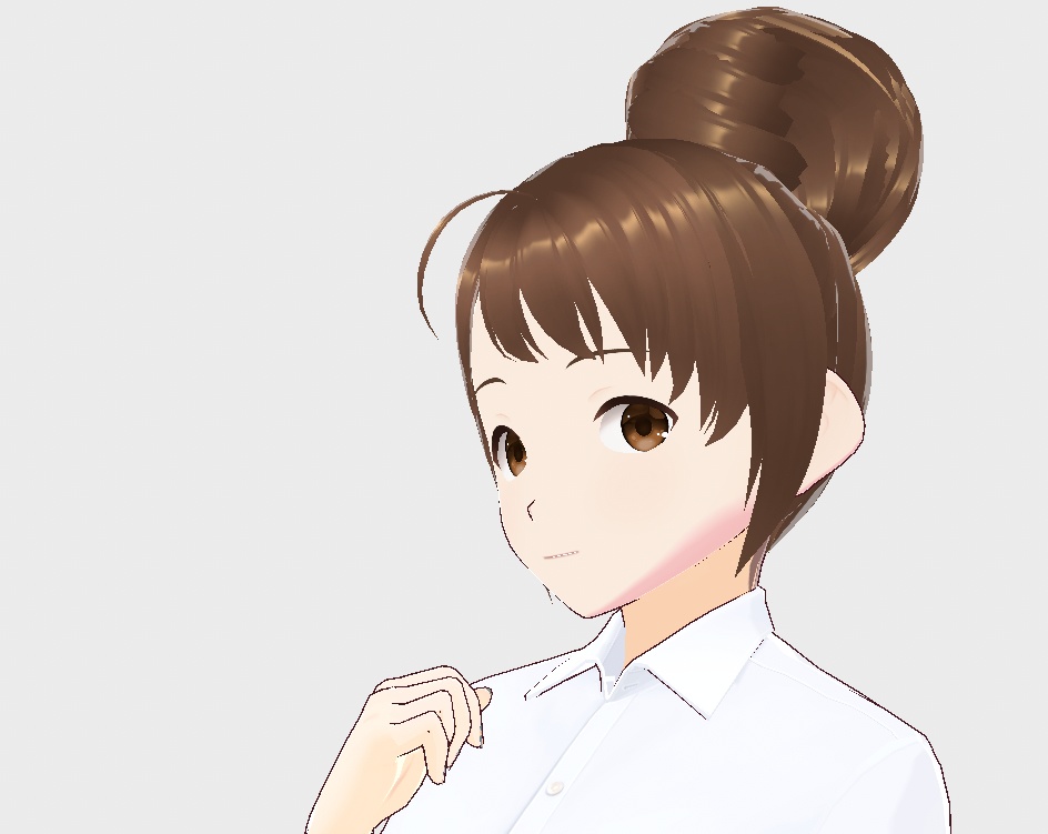 おだんごヘア VRoid用