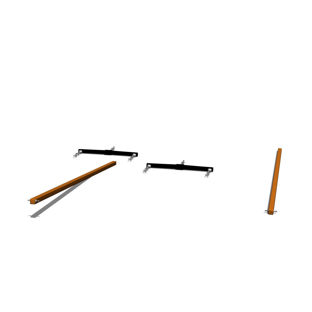 【マンガ3D素材】馬車用の馬【FBX】【クリスタファイル】