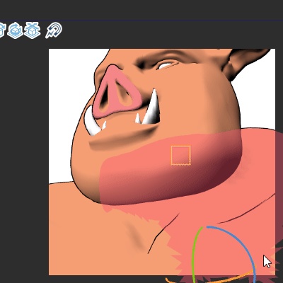 【クリスタマンガ3D素材】オーク(豚顔)【ファンタジーモンスター】