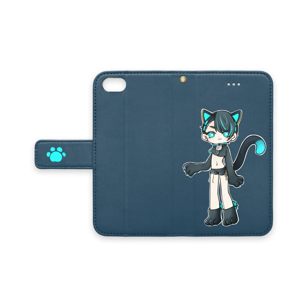 まおくんの手帳型ケース