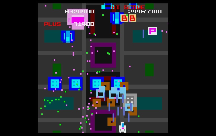 X68000用フリーソフト 「爆烈矩形弾」