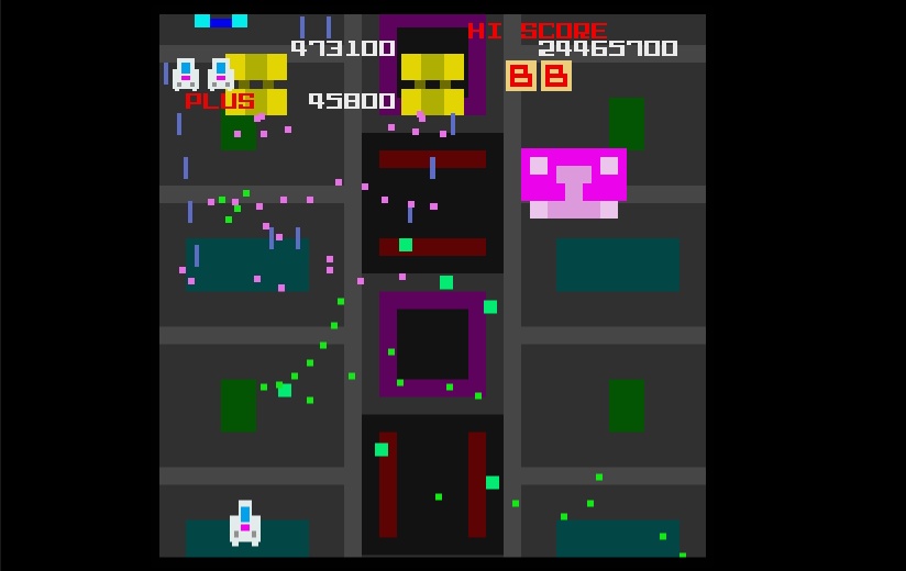 X68000用フリーソフト 「爆烈矩形弾」