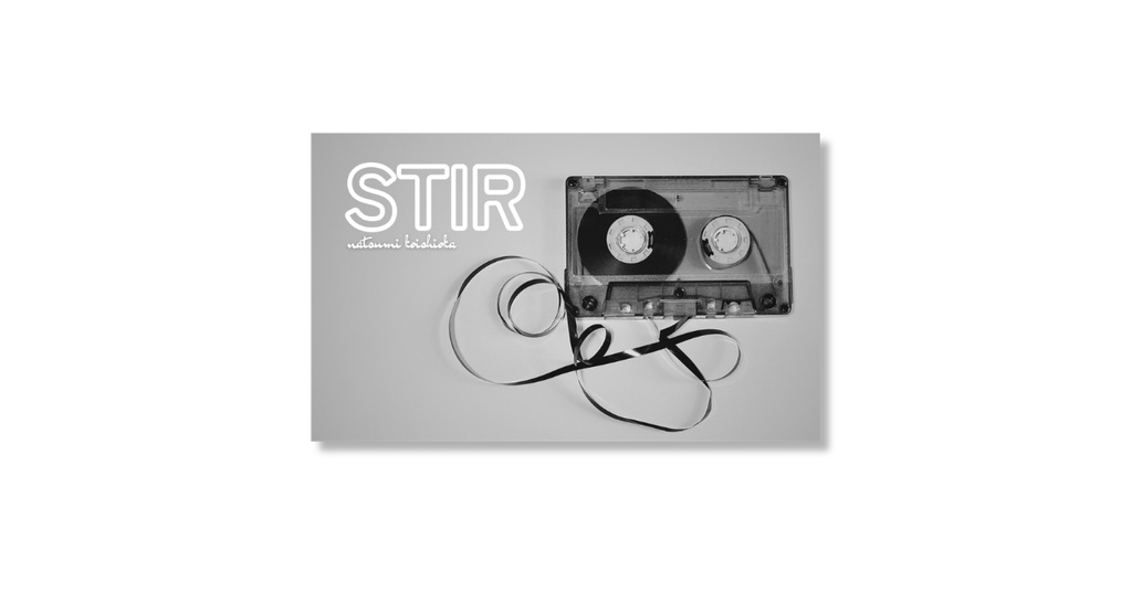 ミニ歌集『STIR』