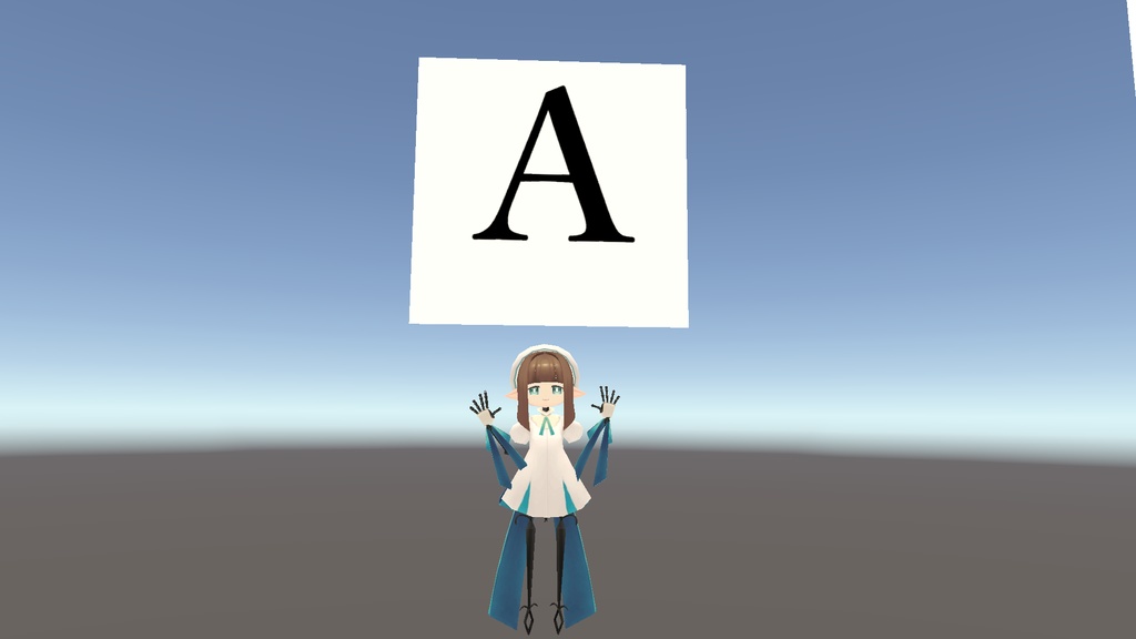 【Quest対応】ポスター持ち歩きシステム【VRChatアバター用】