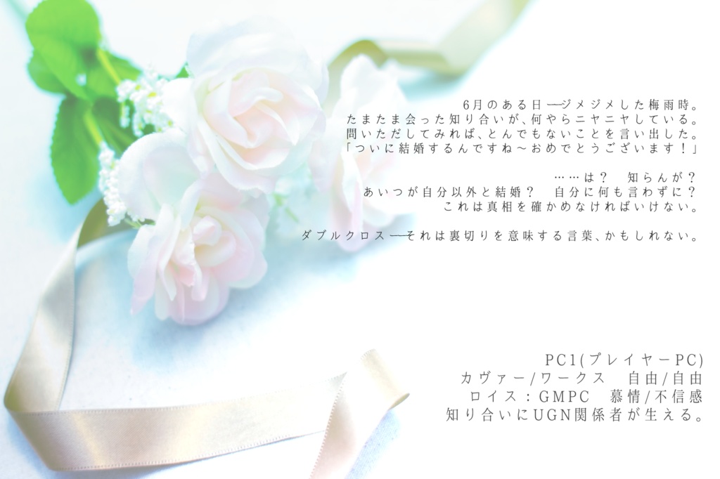 DX3 タイマンシナリオ『Shocking wedding panic』SPLL:E113062