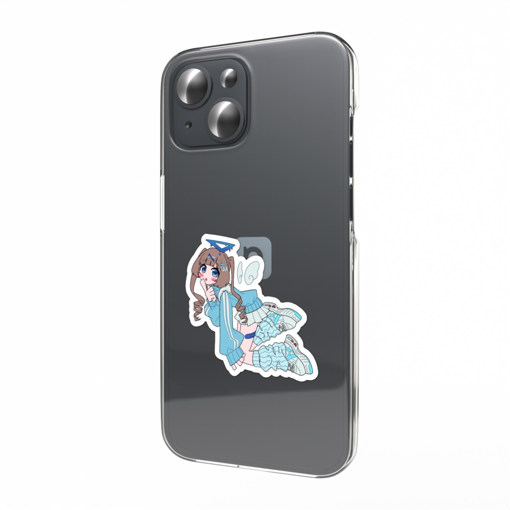 キャラクタースマホステッカー