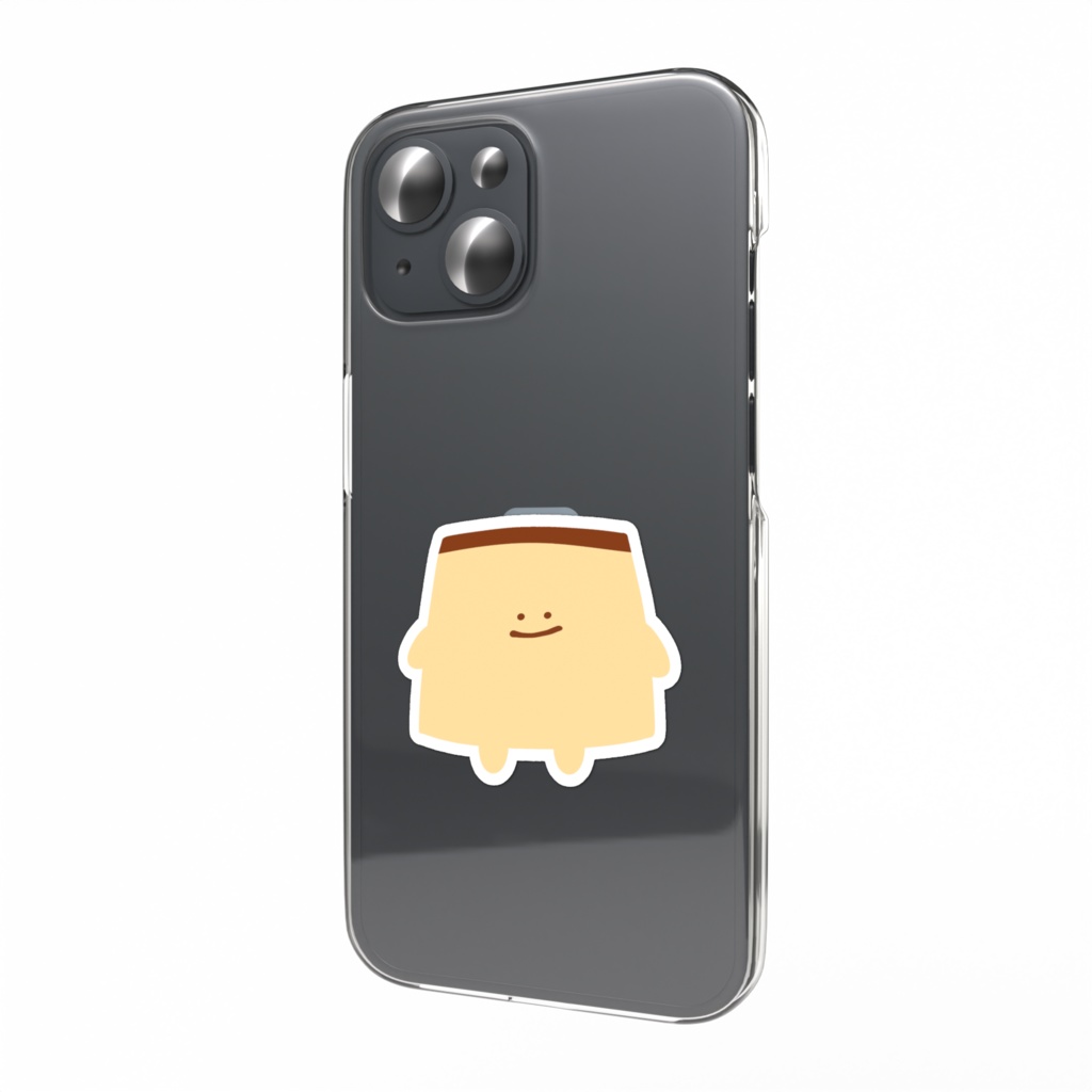 ぷりんちゃんスマホステッカー