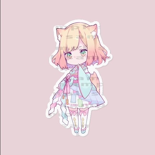 【狐塚めめ】すてっかぁ【いろいろぐっず①】