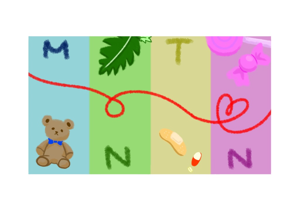 MNTNトートバッグ【創作】