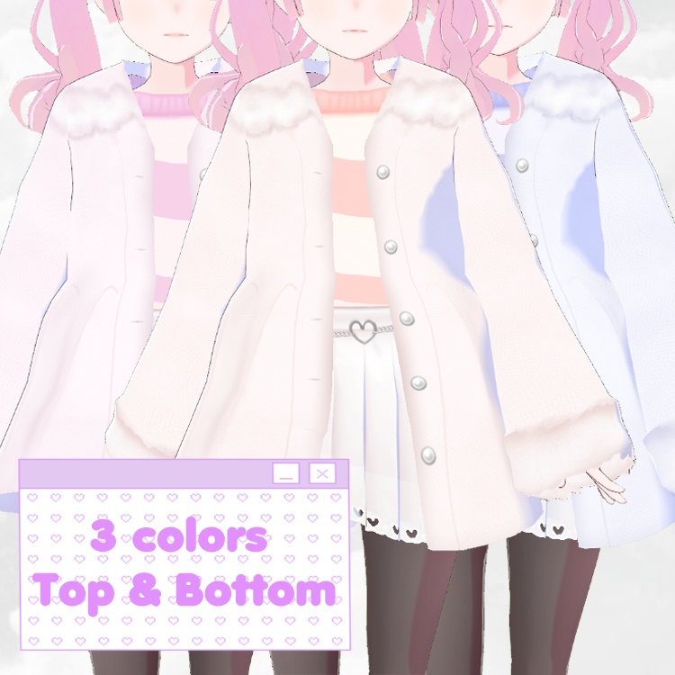 ❤Vroid Kawaii Winter Outfit ❤
