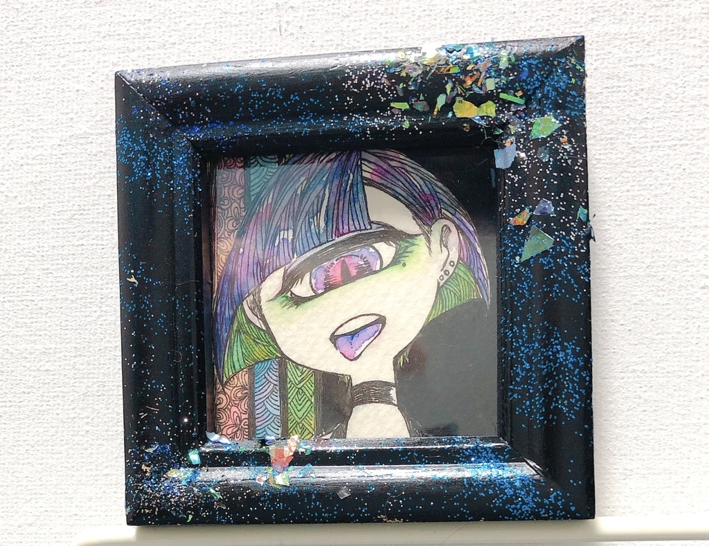 ミニ原画/girl