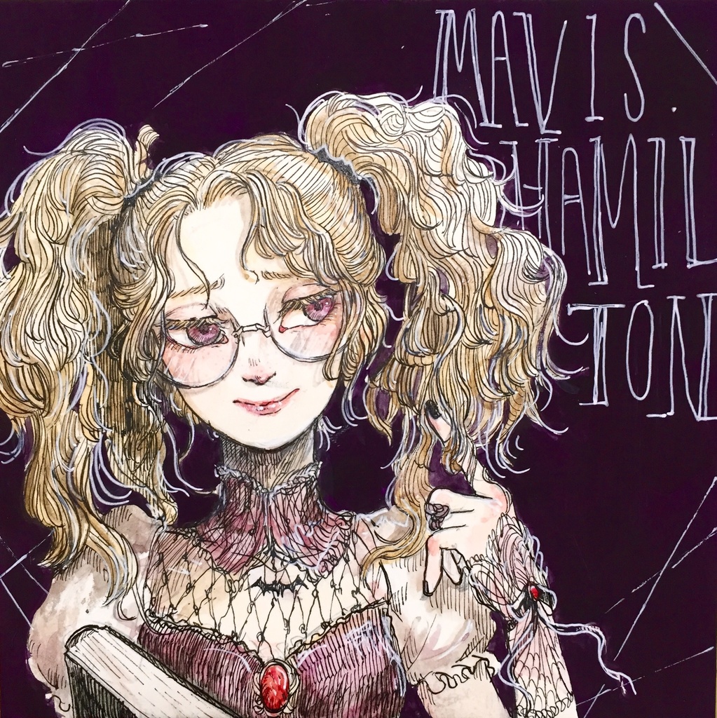 【水彩原画】メイヴィス