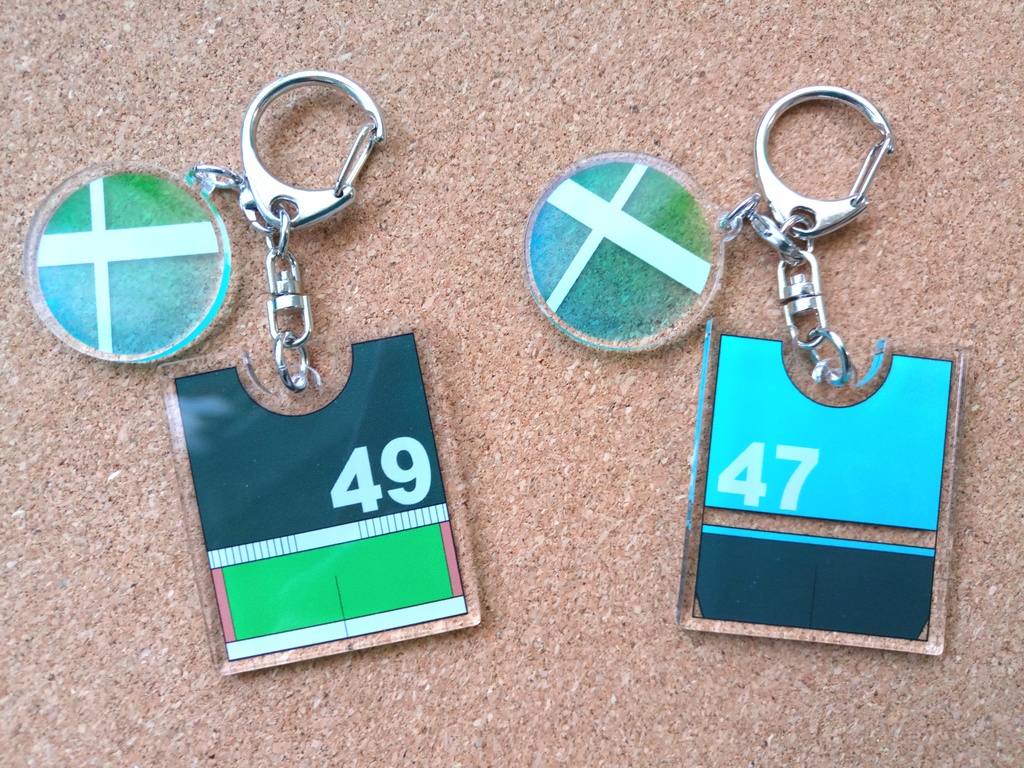 【トレ子風】アクリルキーホルダー