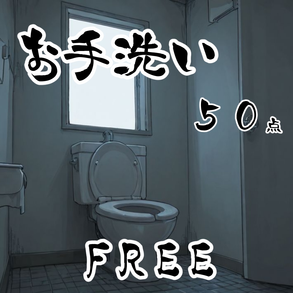 【無料!背景素材】お手洗い【50点】