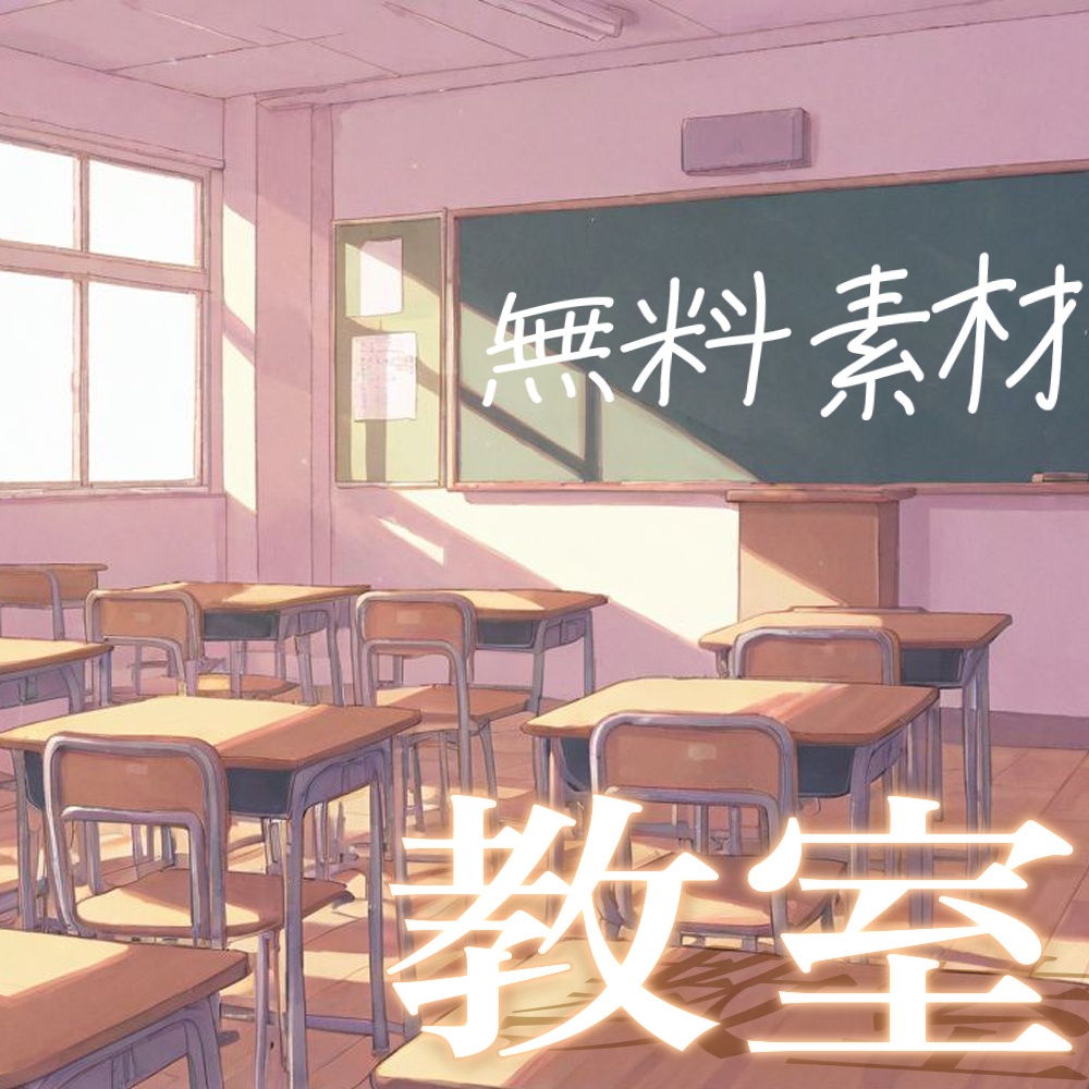 【無料！背景素材】教室【167点】