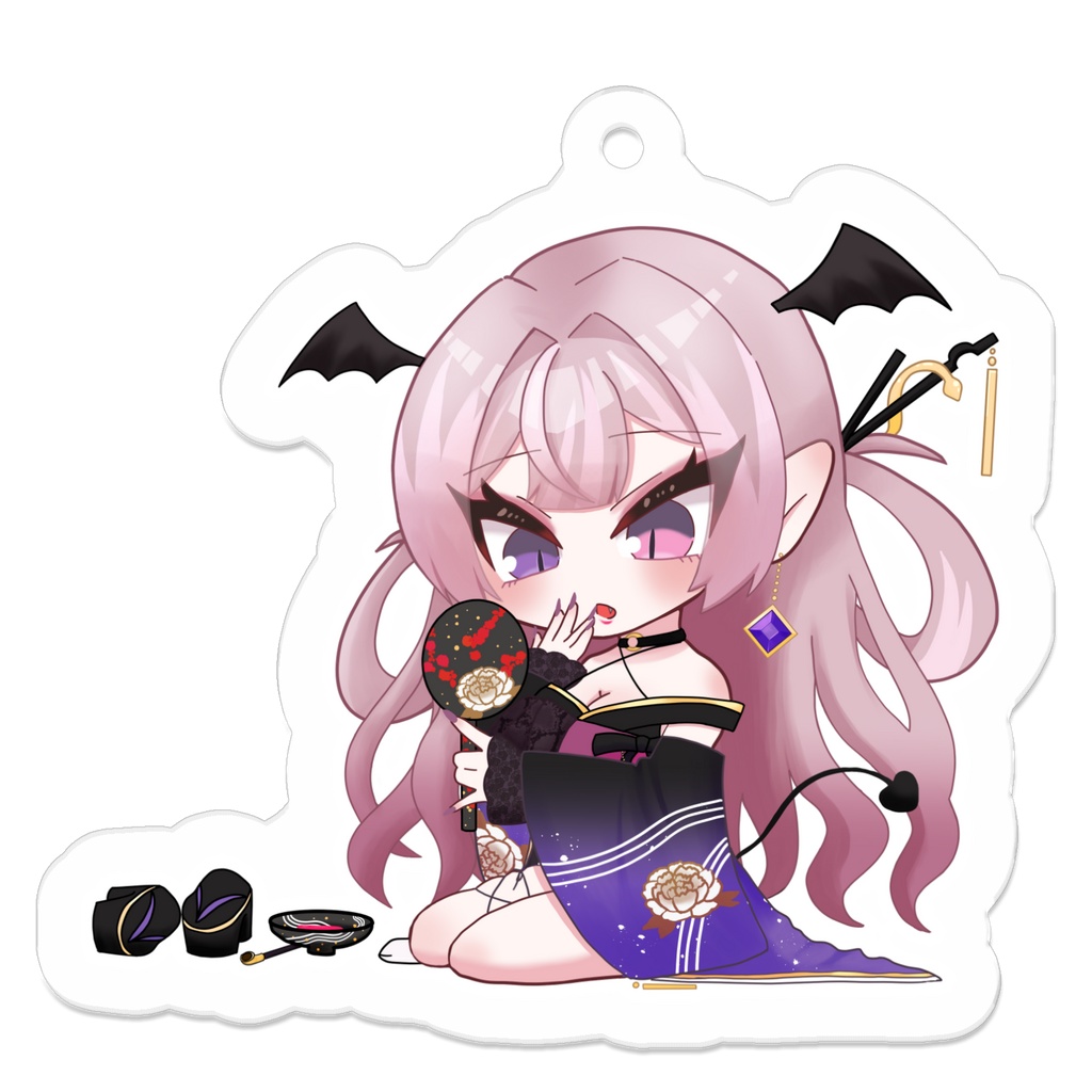 【初配信記念品】神崎えみり_お化粧【アクリルキーホルダー】