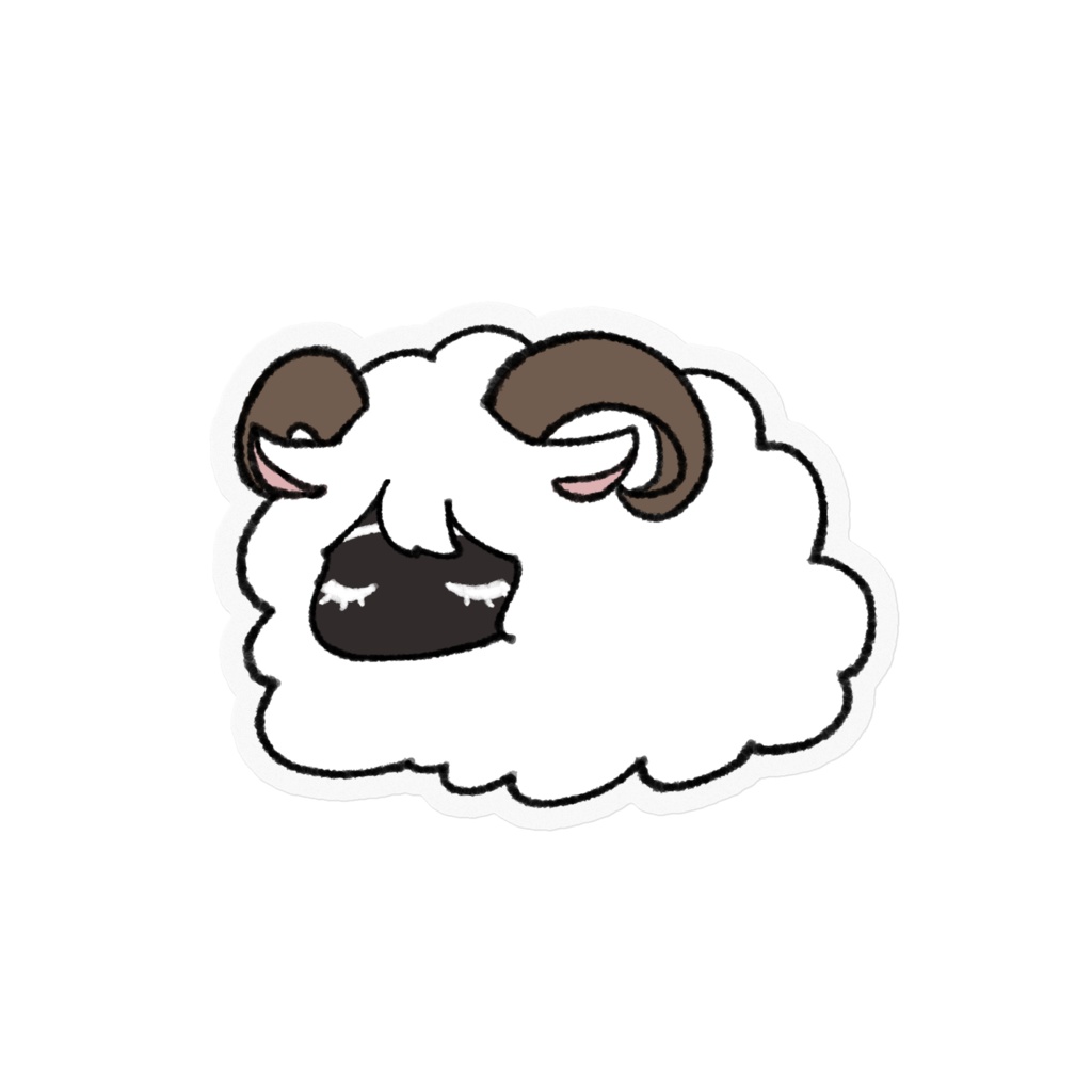 ひつじくんステッカー