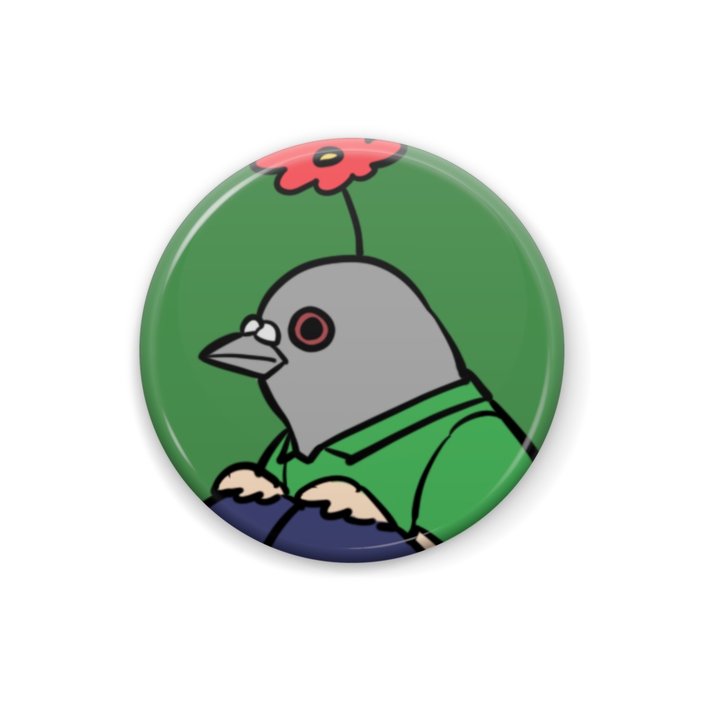 ネオ鶴明様缶バッジ