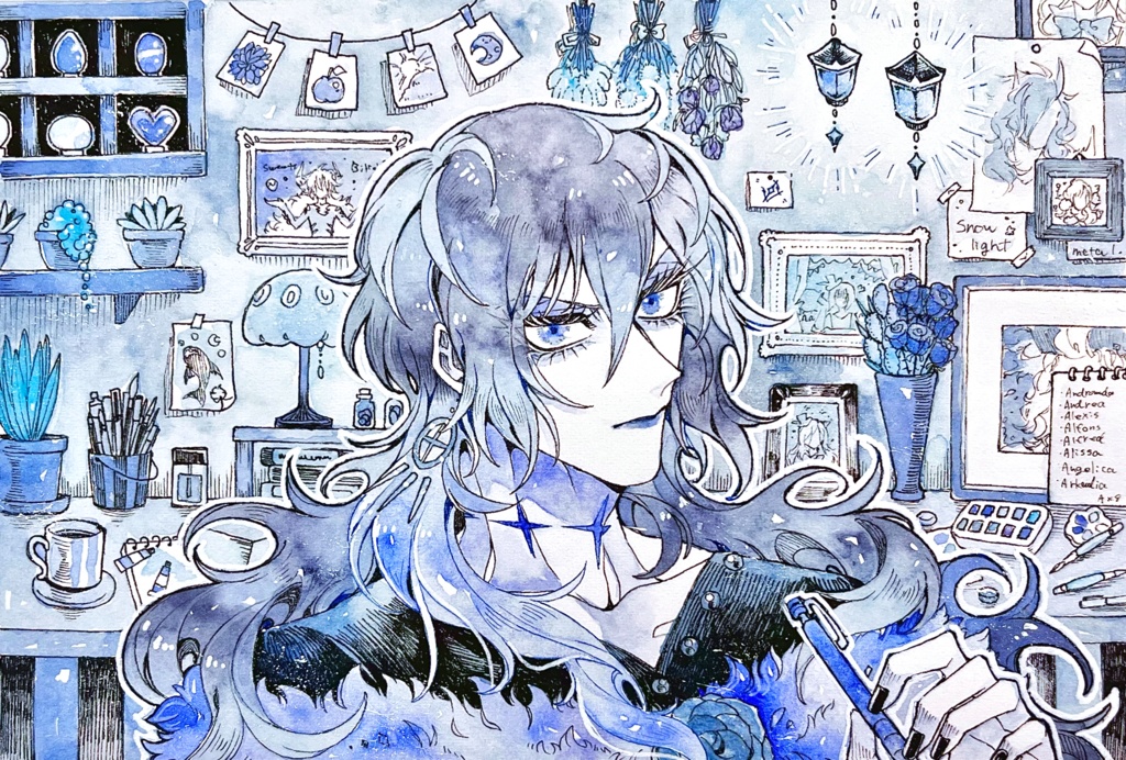 原画『アトリエ』