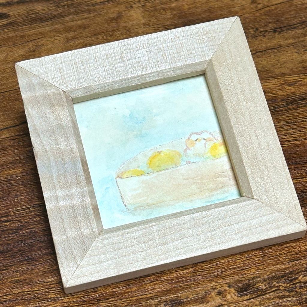 ミニ額付きイラスト