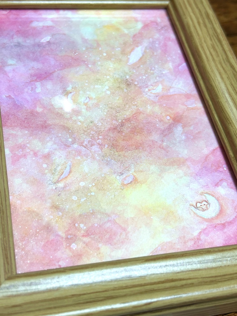 額縁付きイラスト