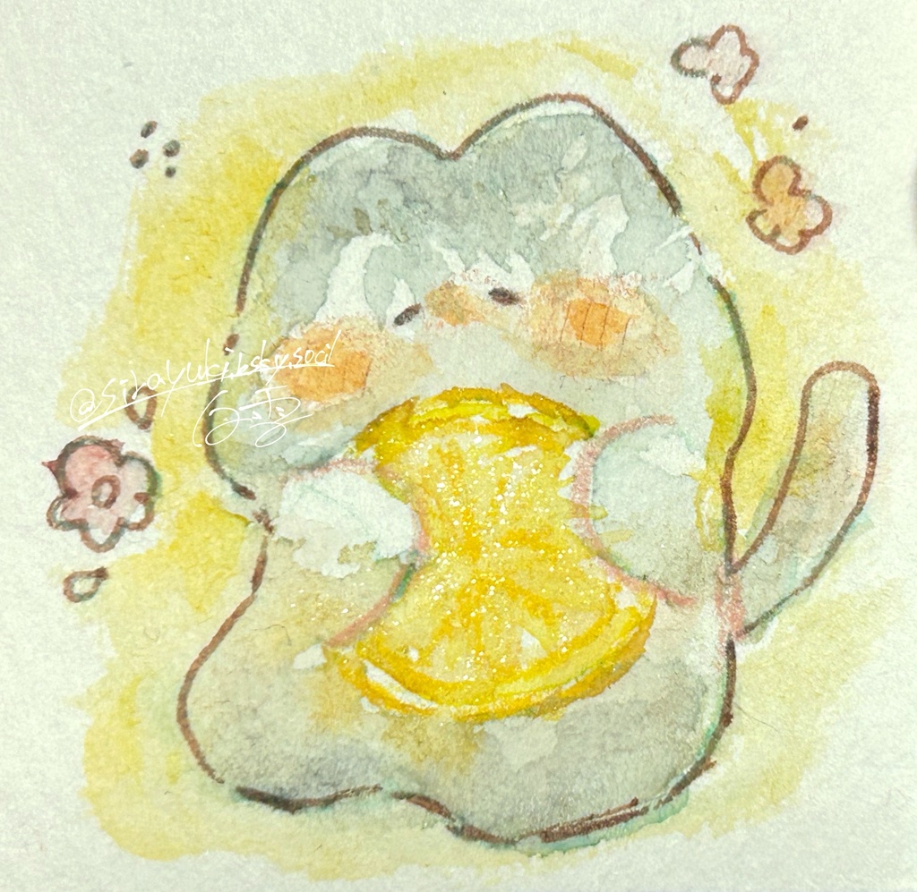 ぐれーもちとレモン