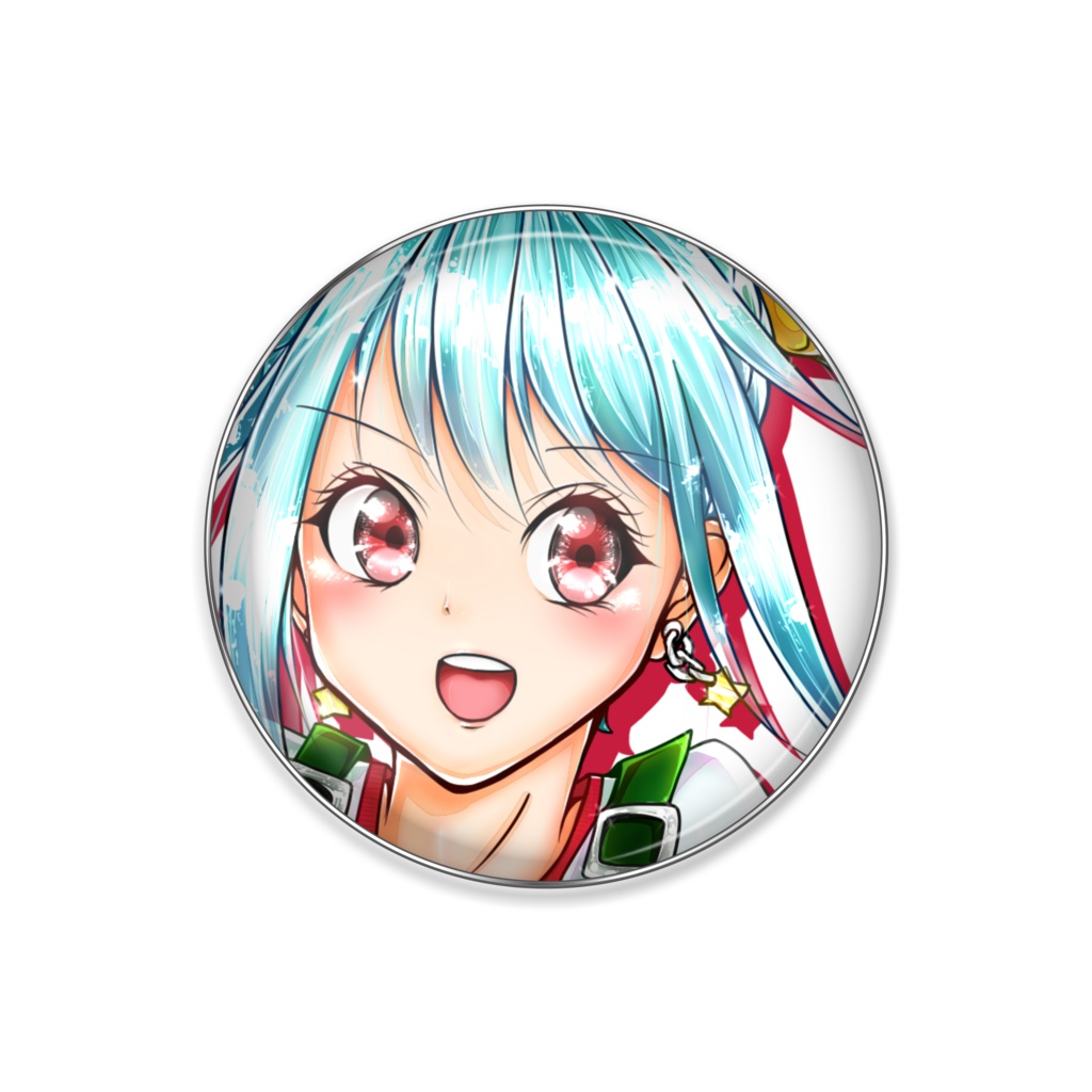 麗華ピンバッジ