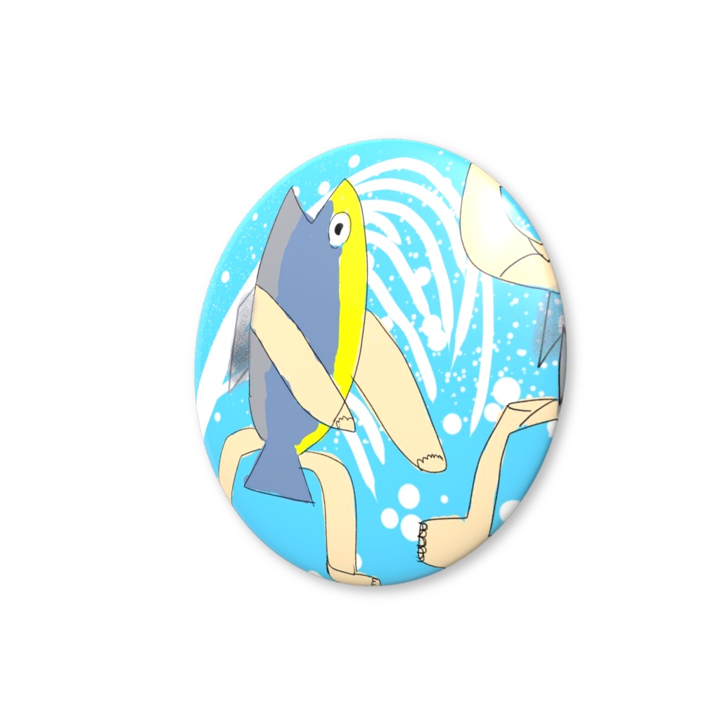 電球の手描き鰤のソーラン節左