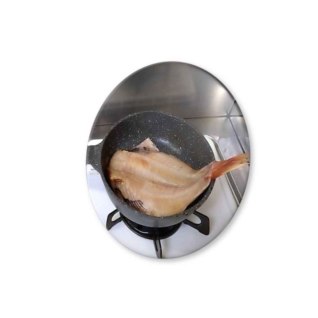 電球の適当赤魚フライパン焼