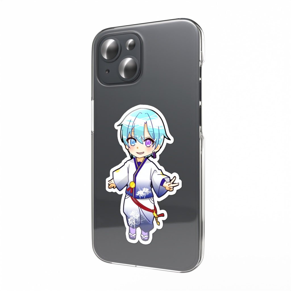 電球ミニキャラスマホステッカー
