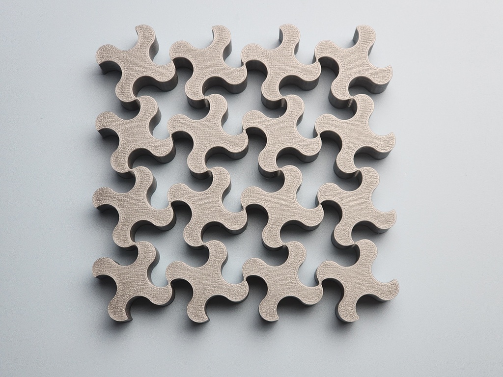 やわらかhinged tessellation