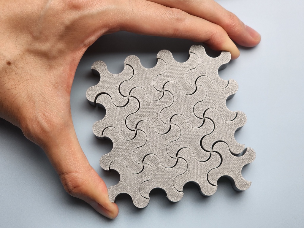 やわらかhinged tessellation