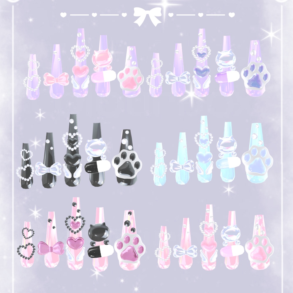 【 4 avater 】Nyan_chu⁺⑅Nail【MA対応】