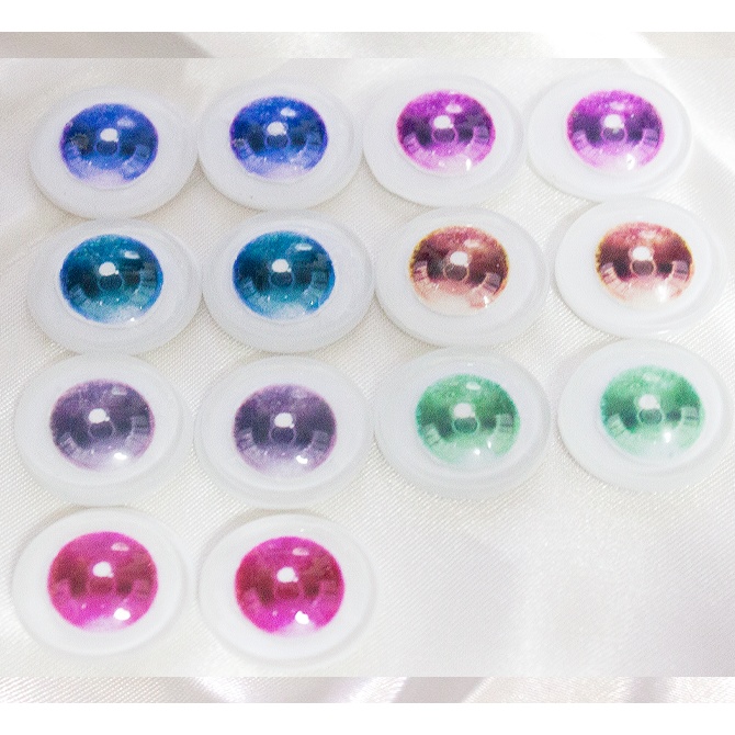 【ゆぴっこどぉるあい】追視アイ -Drop:通常虹彩ver. 20mm~22mm相当 ドールアイ