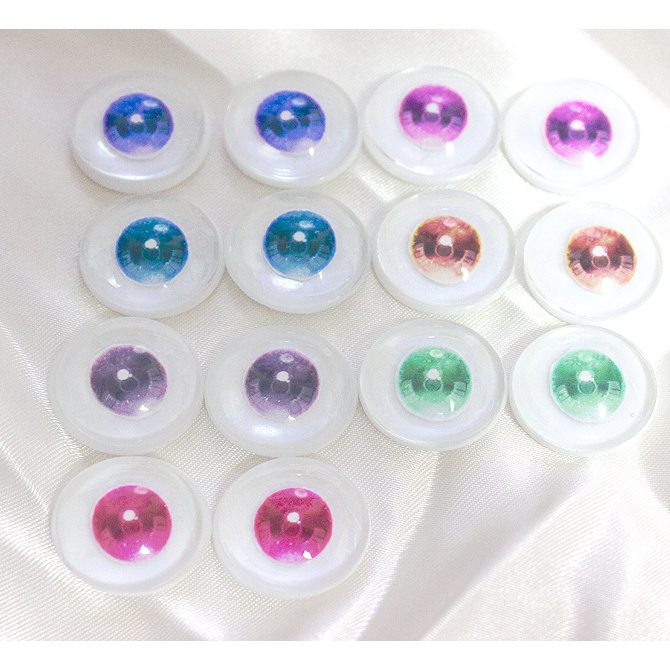 【ゆぴっこどぉるあい】追視アイ -Drop:小虹彩ver. 20mm~22mm相当 ドールアイ