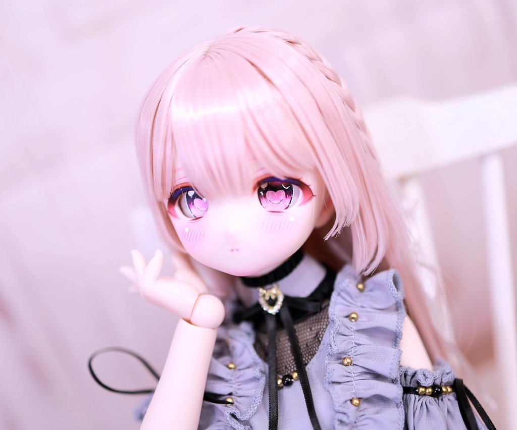 【ゆぴっこどぉるあい】はぁとあい_通常 18mm~20mm相当 追視 ドールアイ