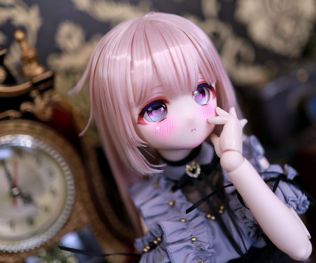 【ゆぴっこどぉるあい】はぁとあい_メルヘン 18mm~20mm相当 追視 ドールアイ