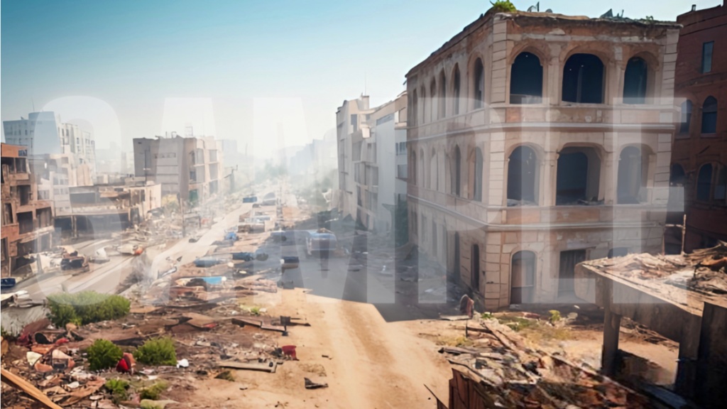 【背景】荒廃/廃墟(5パターン)