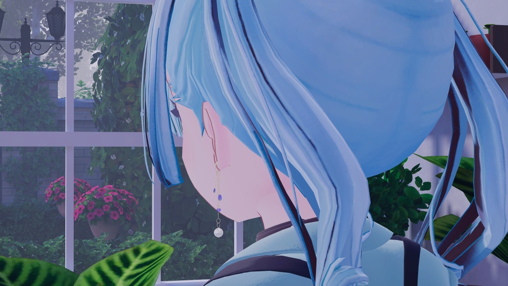 【無料】Diamond Earring【VRchat】