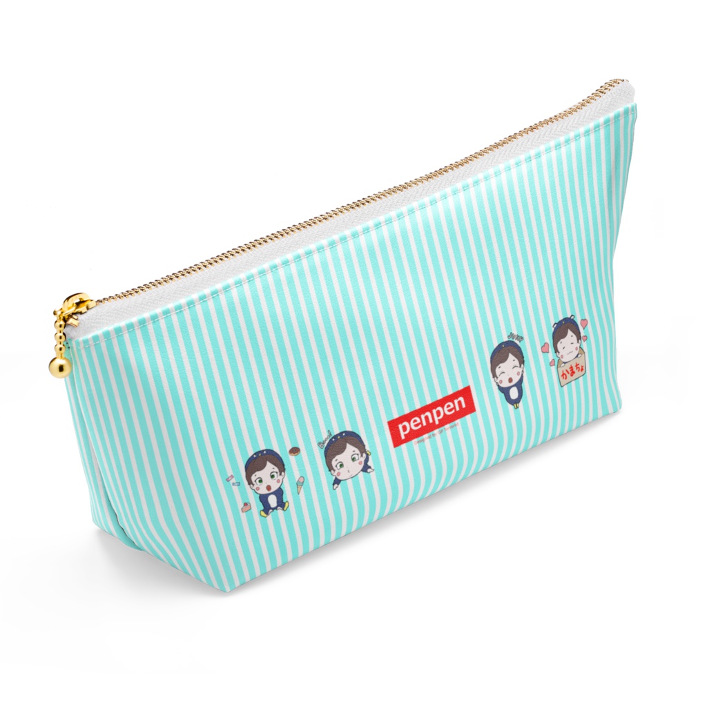 penpenポーチブルー