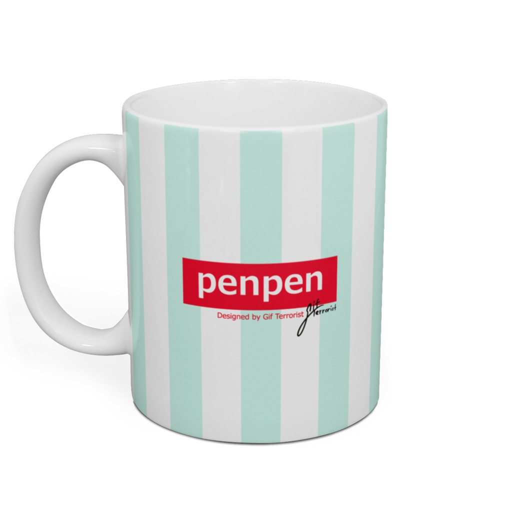penpenマグカップブルー
