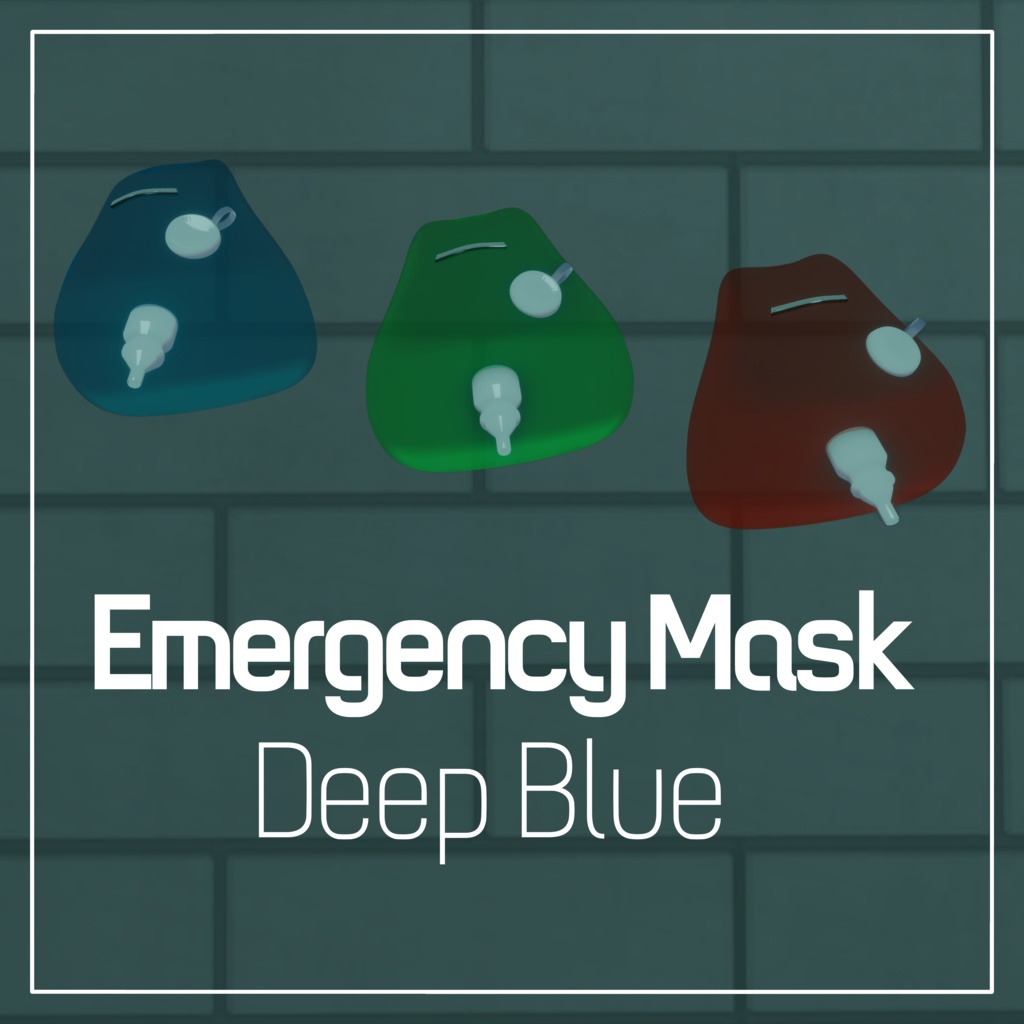 Medical Mask【Deep Blue】